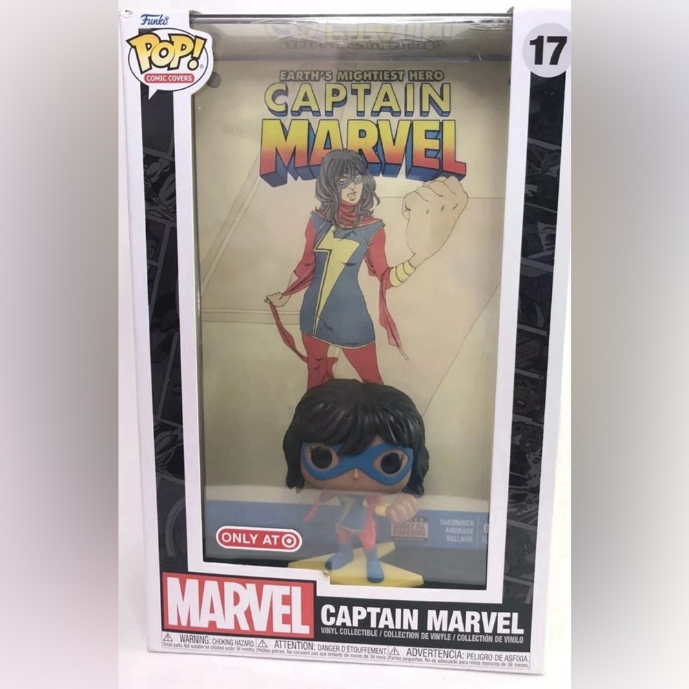 Funko POP Marvel Captain Marvel-Earth’s Mightiest Hero 17